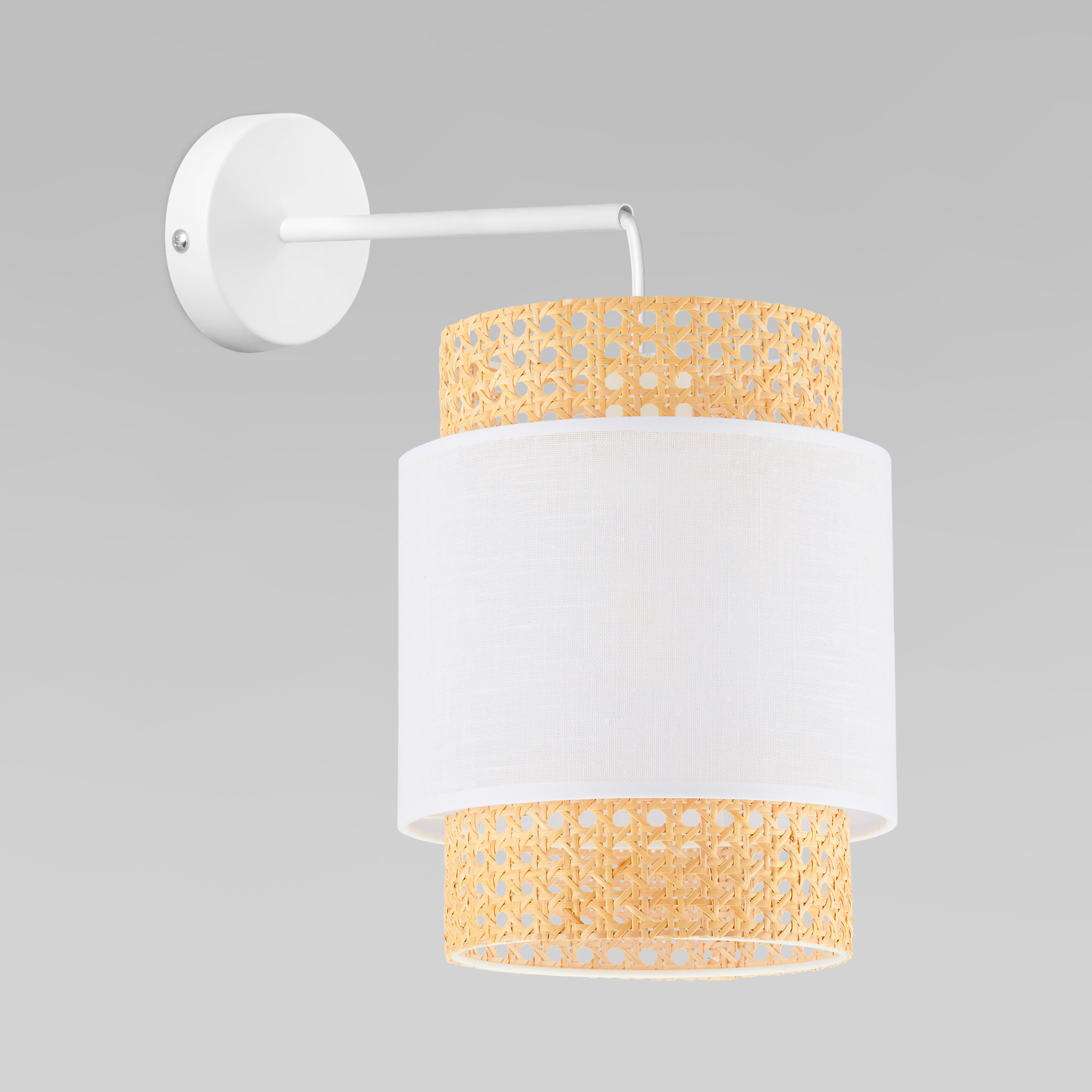 фото Настенный светильник tk lighting 6538 boho white