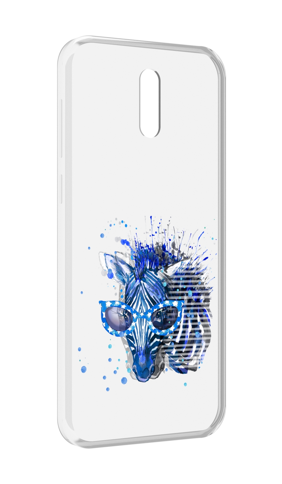 

Чехол MyPads расплывчатая зебра для Alcatel 3L (2019), Прозрачный, Tocco