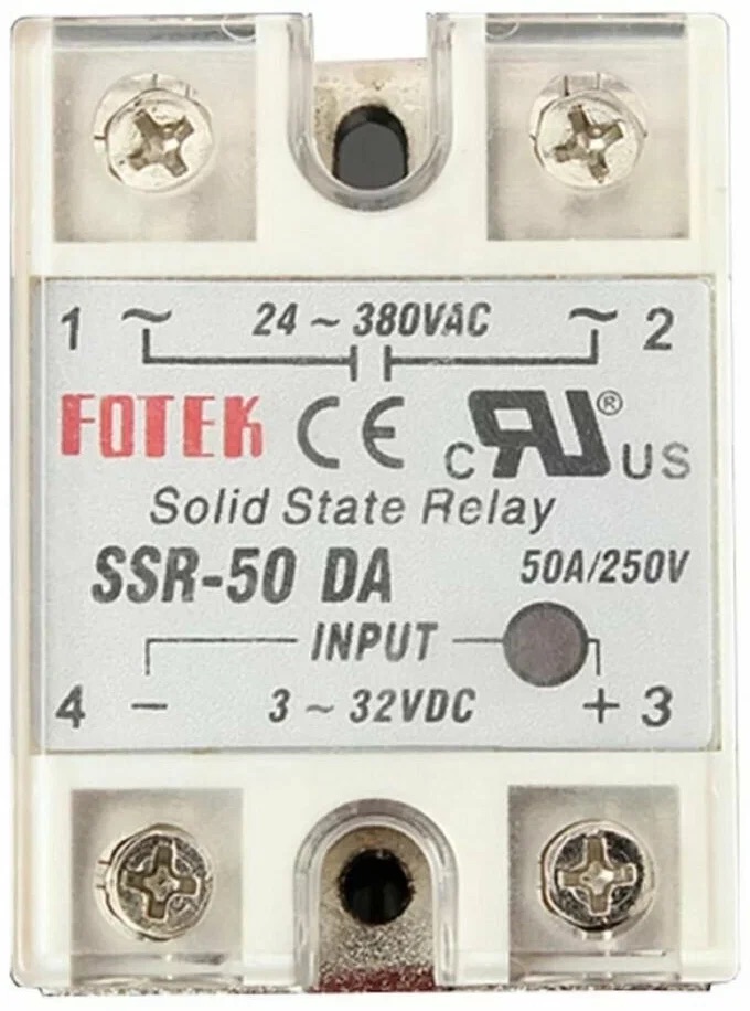 

Твердотельное реле FOTEK SSR-50DA