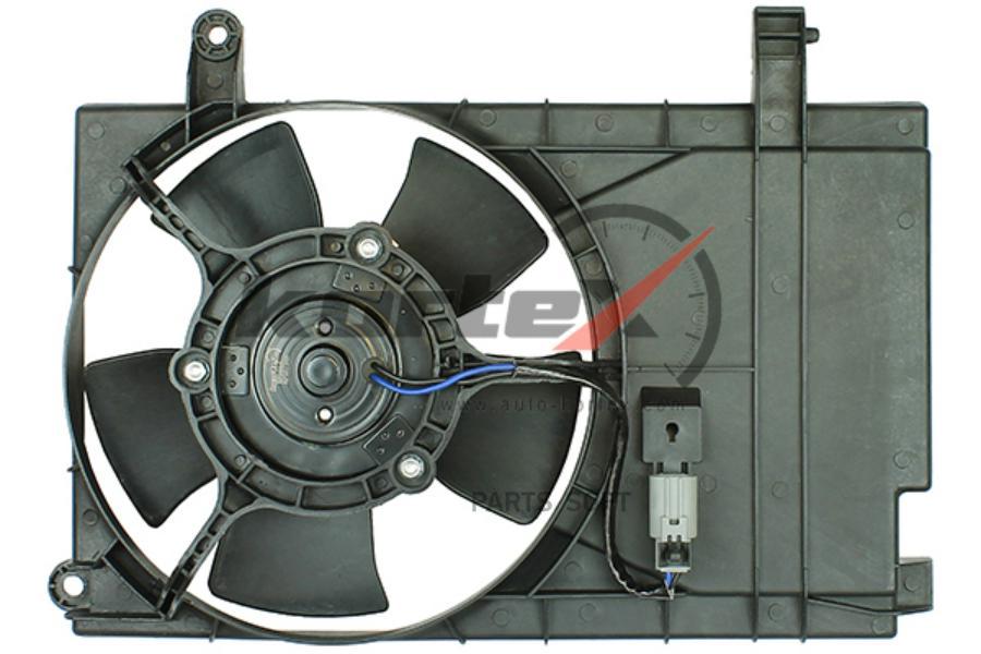 

KORTEX KFD013 Вентилятор радиатора CHEVROLET AVEO 02- (с кожухом/дополнительный) () 1шт