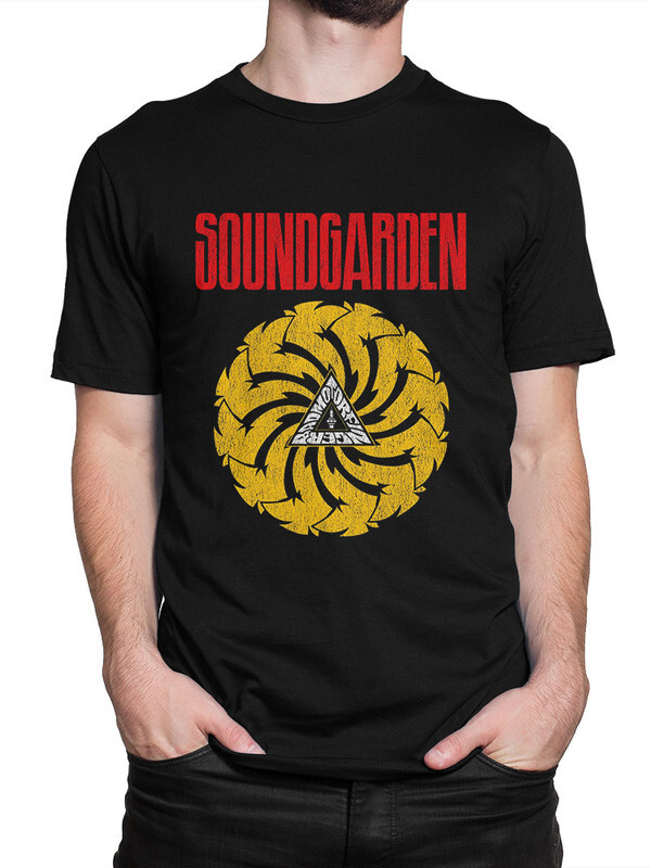 фото Футболка мужская design heroes группа soundgarden черная xs