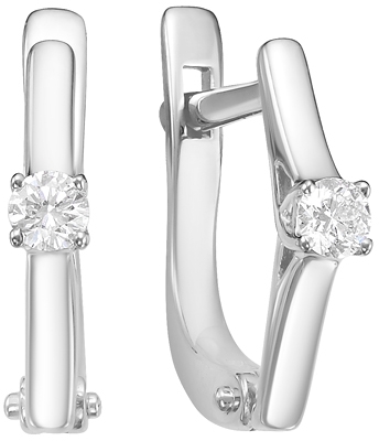 

Серьги женские из золота Diamond Union 5-1182-103-2Б, бриллиант, 5-1182-103-2Б