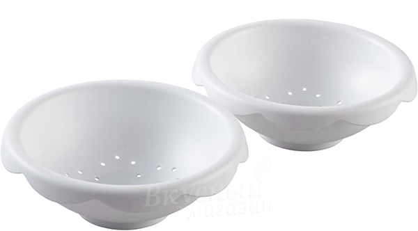 фото Формочки для создания цветов большие, 2 шт. flower shaping bowls wilton 1907-1364