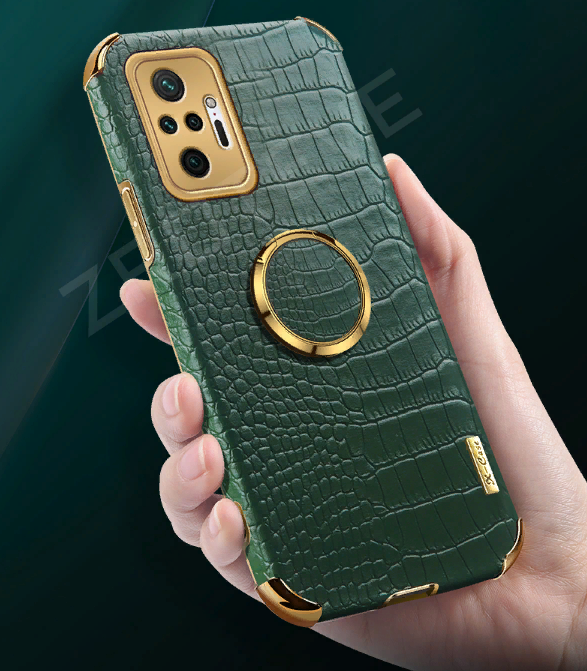 Чехол MyPads бампер накладка на Xiaomi Redmi Note 10 Pro (NFC,2021) в зеленом цвете