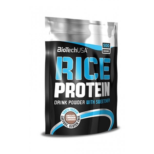 

Протеины BioTech Rice Protein - 500 грамм, шоколад-корица, Rice Protein