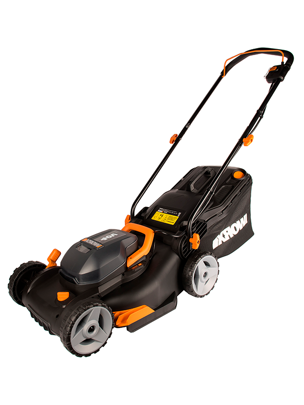 Газонокосилка аккумуляторная Worx WG743E.9, 40В 2x20В, 40cm, без АКБ, и ЗУ