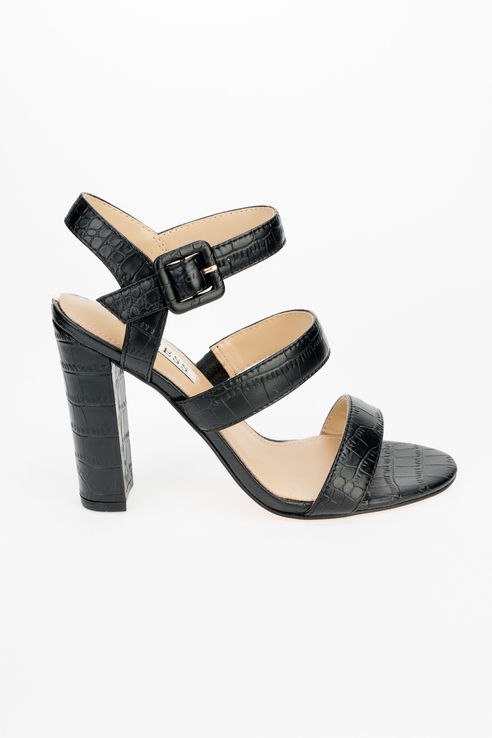 фото Босоножки женские guess fl6mld черные 38 ru
