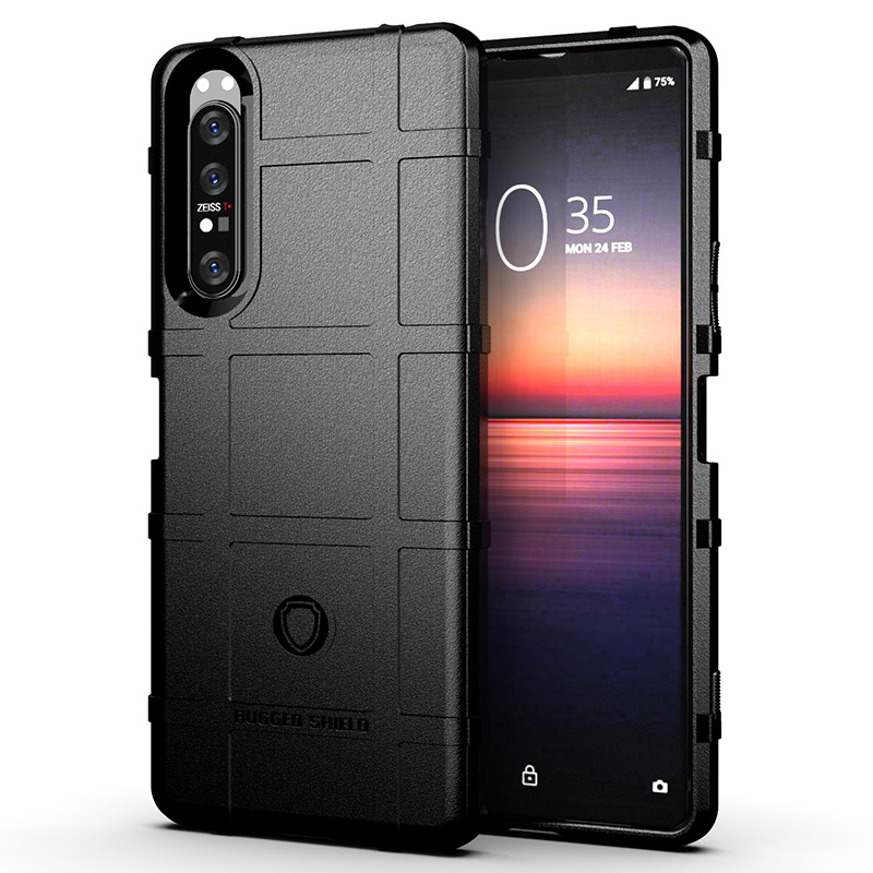 фото Чехол mypads бампер-пенал усиленный ударопрочный для sony xperia 1 iii (1-3) черный