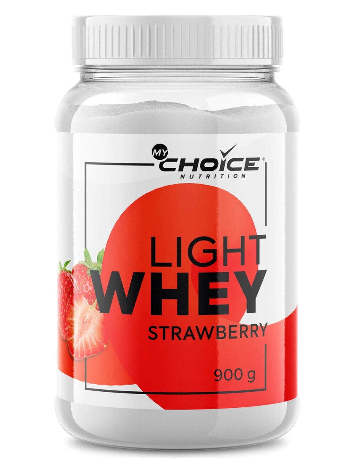 MyChoice Nutrition Light Whey (900 г) клубника