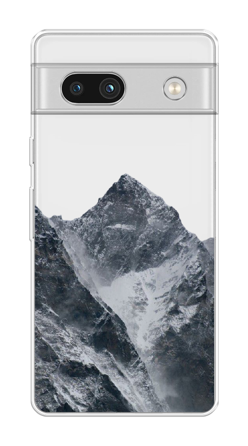 

Чехол на Google Pixel 7A "Горы арт 4", Серый;бежевый, 271450-2