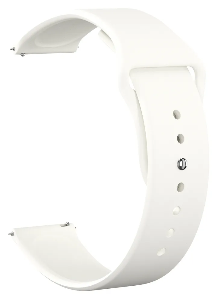 

Ремешок силиконовый GSMIN Sport Band 20 для Haylou LS02 (Белый)
