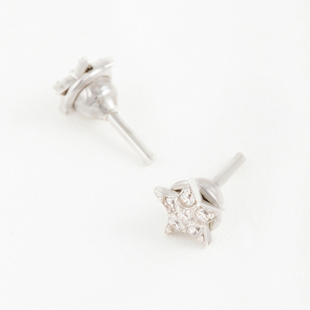 

Серьги-пусеты из серебра с фианитом НАШЕ ЗОЛОТО ЗК6101020-00775, ЗК6101020-00775