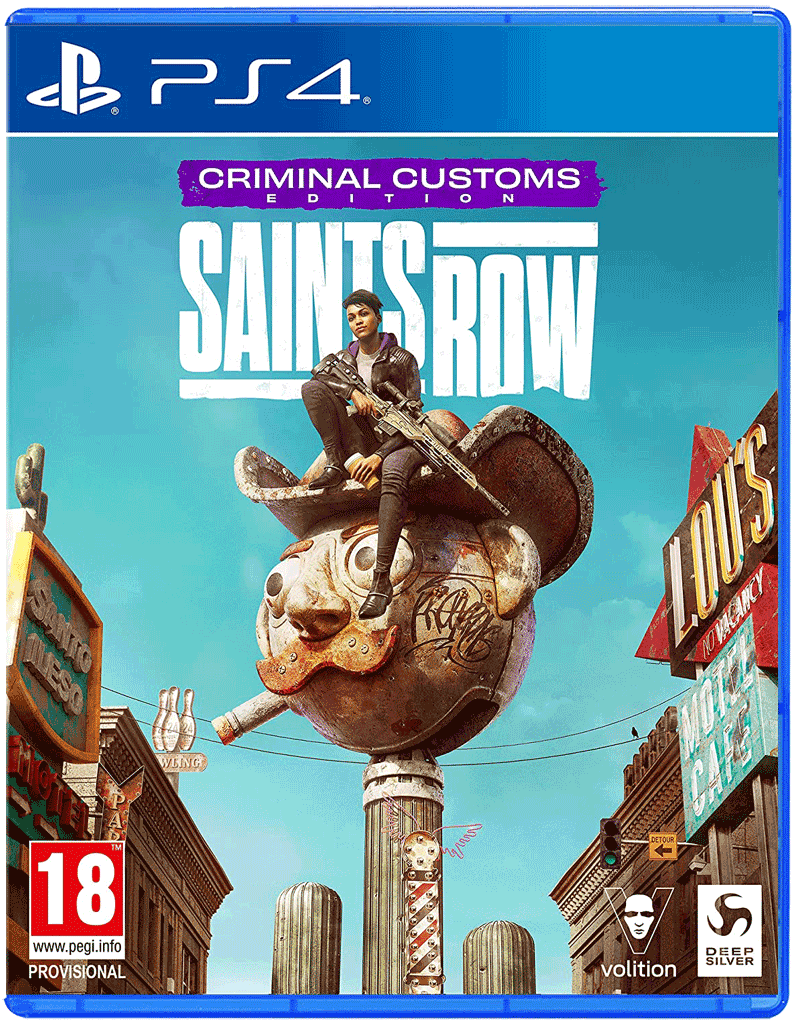 Игра Saints Row Criminal Customs Edition (PlayStation 4, русские субтитры)