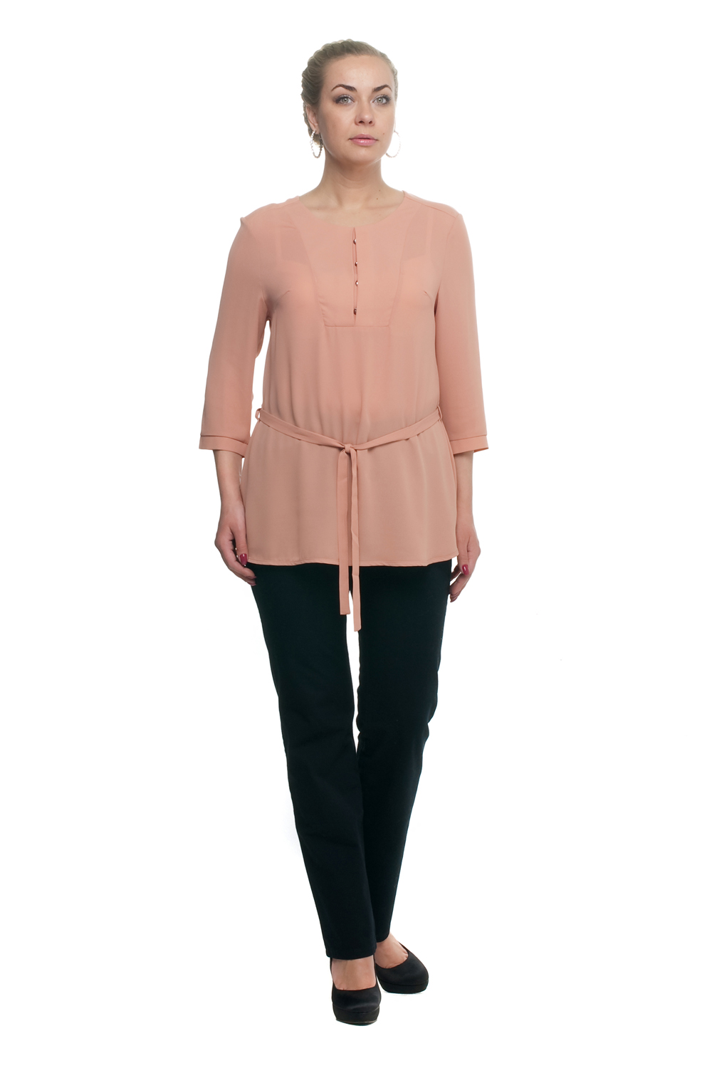 

Блуза женская OLSI 1610016 бежевая 50 RU, 1610016