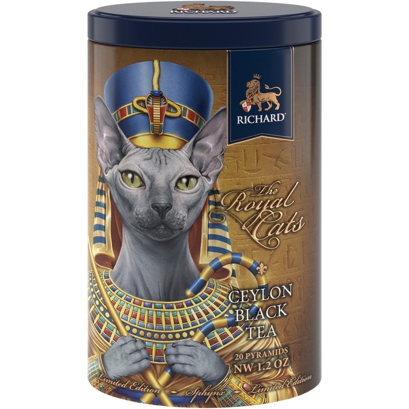 

Чай черный Richard Royal Cats Sphynx, 20 пирамидок