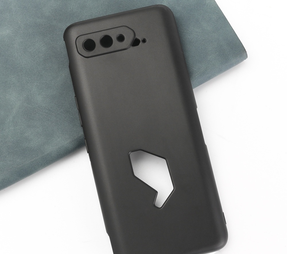

Чехол MyPads накладка для Asus ROG Phone 5s черная