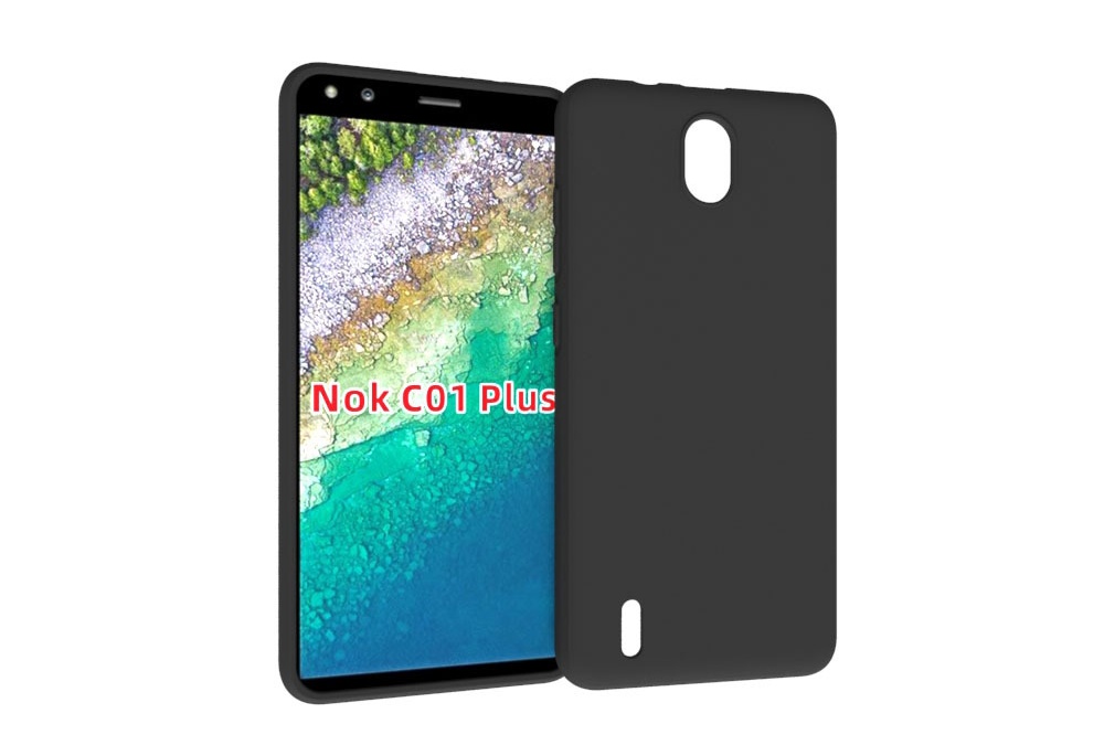 фото Чехол панель-накладка mypads для nokia c01 plus черный
