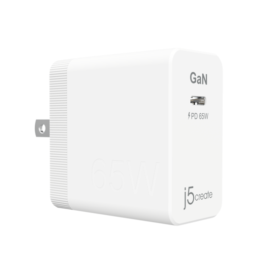 фото Сетевое зарядное устройство j5create jup1365, 1xusb type-c, 3,25 a, white