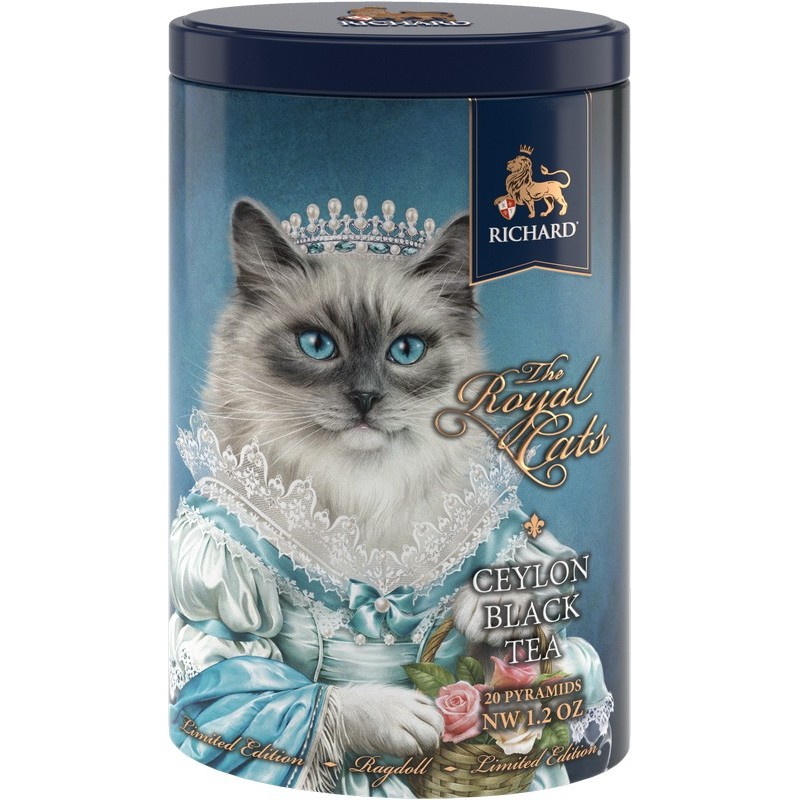 

Чай черный Richard Royal Cats Ragdoll, 20 пирамидок