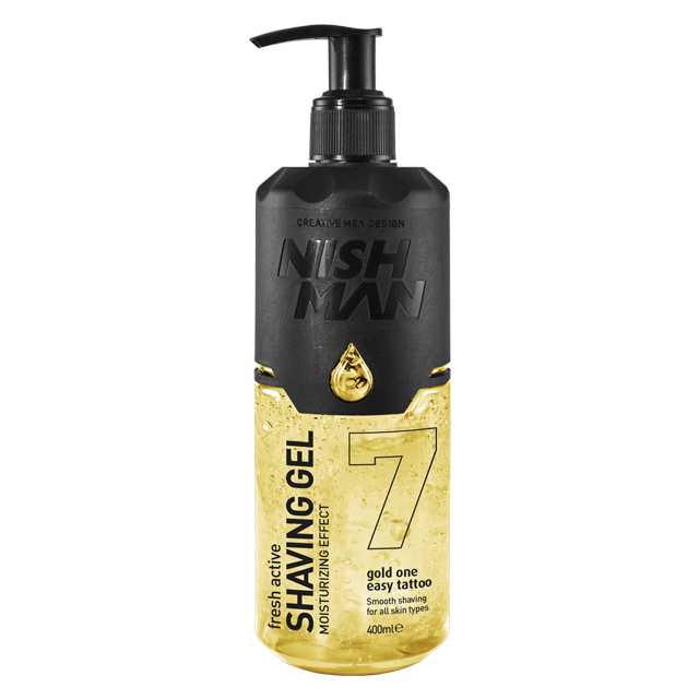 Гель для бритья NISHMAN SHAVING GEL 07 gold one