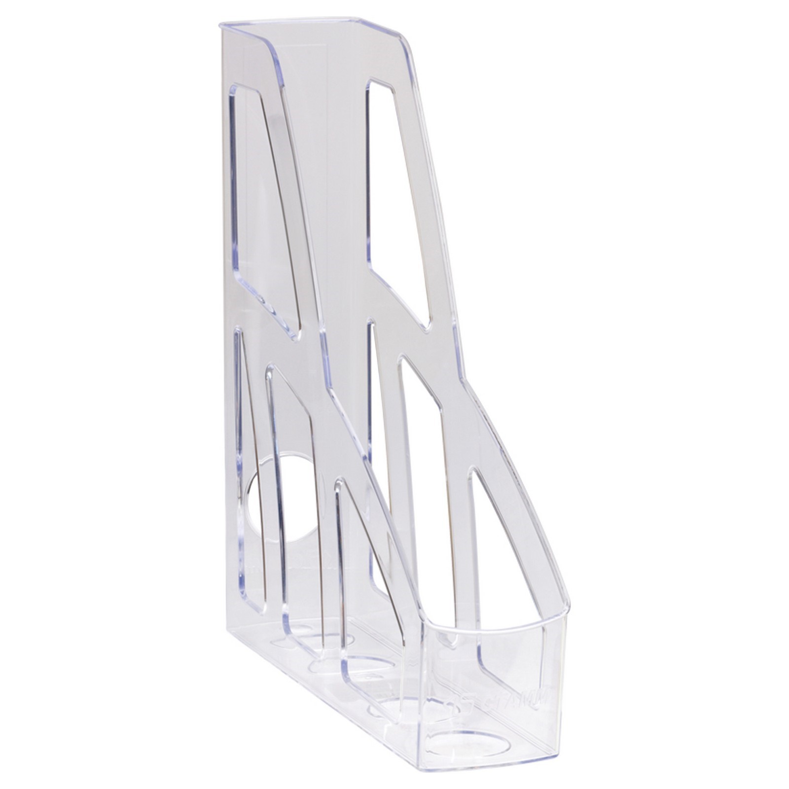 

Лоток для бумаг вертикальный СТАММ Лидер прозрачный