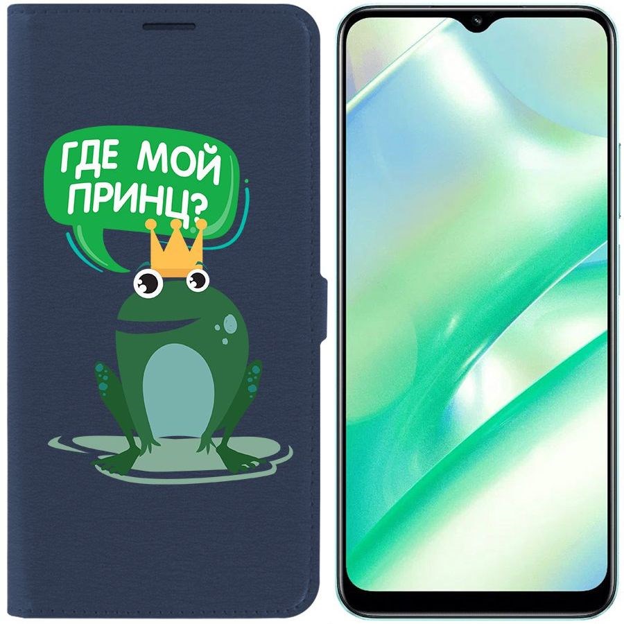 

Чехол-книжка Eco Book для Realme C33 Лягушка
