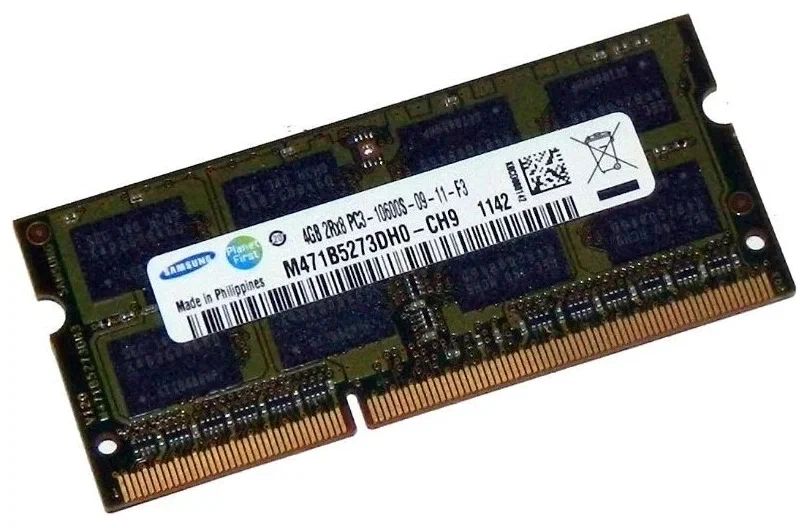 

Оперативная память Samsung DDR3 1x4Gb 1333MHz (M471B5273DH0-CH9)