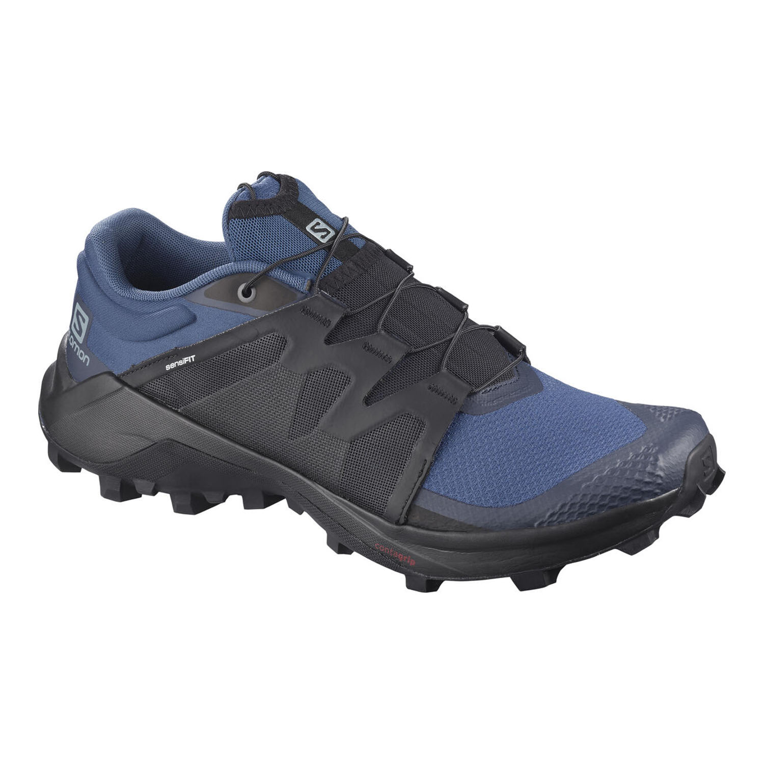 фото Кроссовки мужские salomon wildcross синие 10 uk