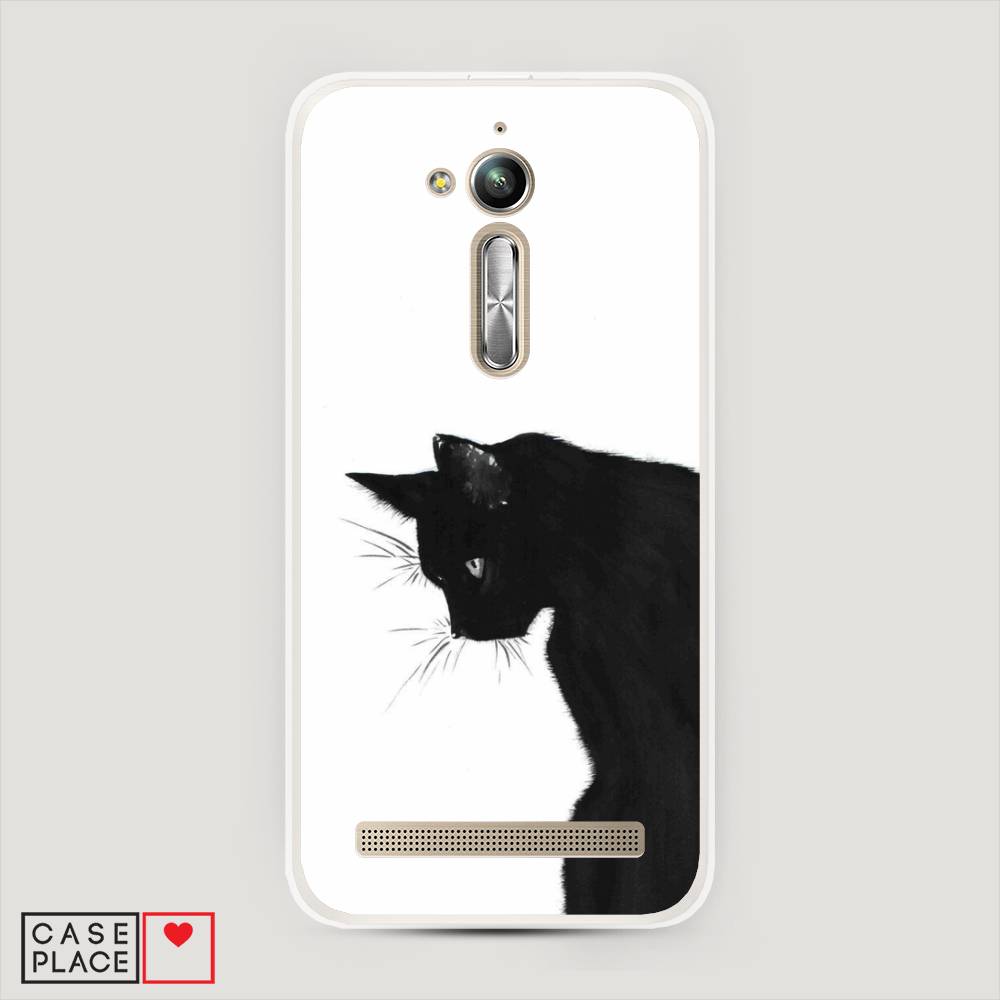 фото Чехол awog "black cat" для asus zenfone go zb500kl