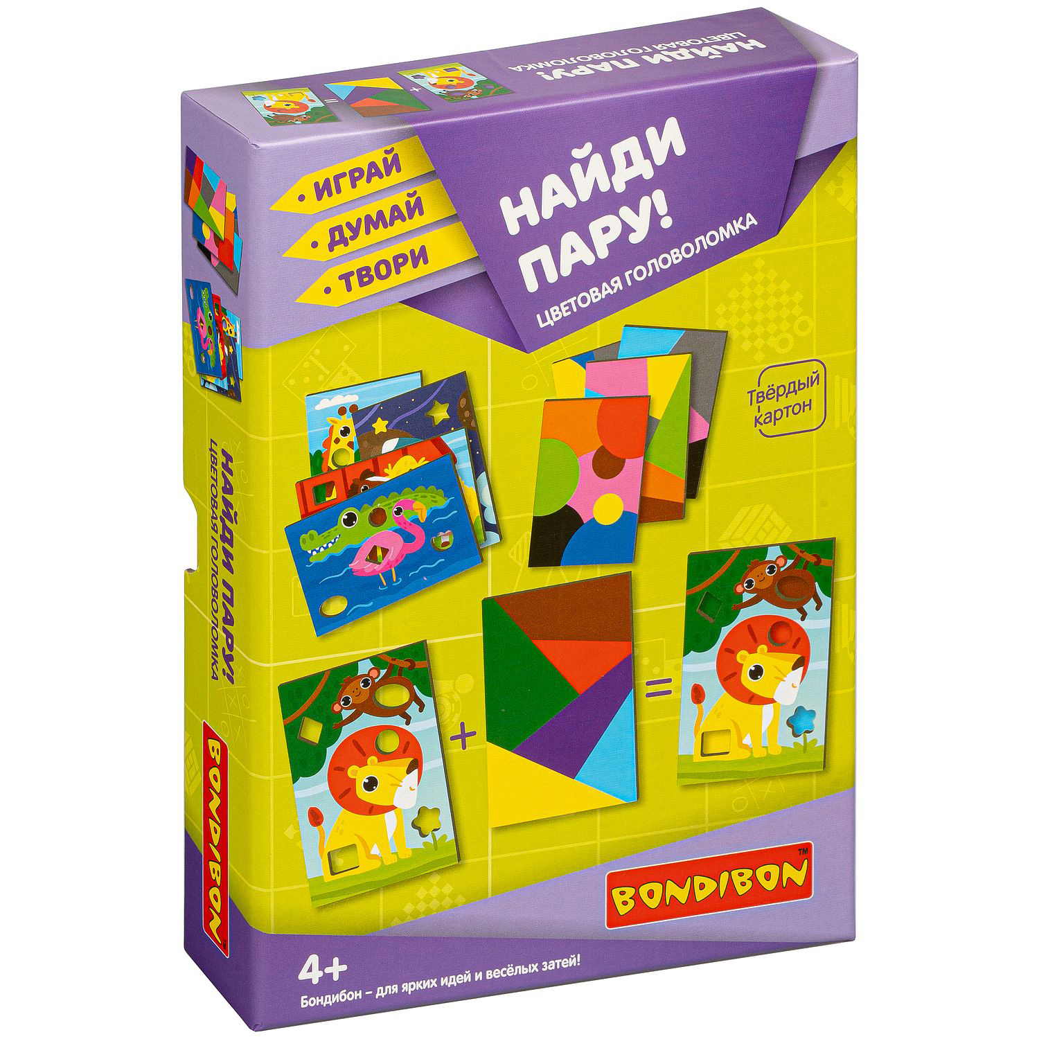 Настольная игра Bondibon Игра цвета Нади пару!