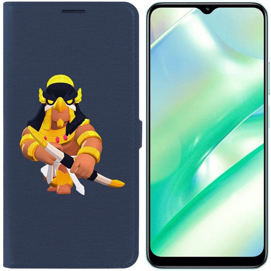 

Чехол-книжка Eco Book для Realme C33 Brawl Stars-Бо Хорус