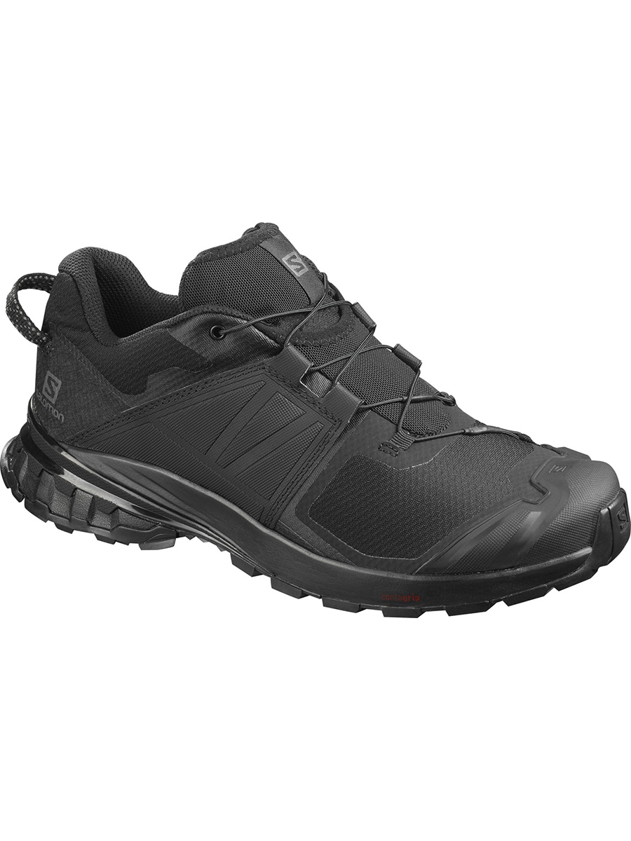 фото Кроссовки мужские salomon xa wild black/black/black черные 10 uk