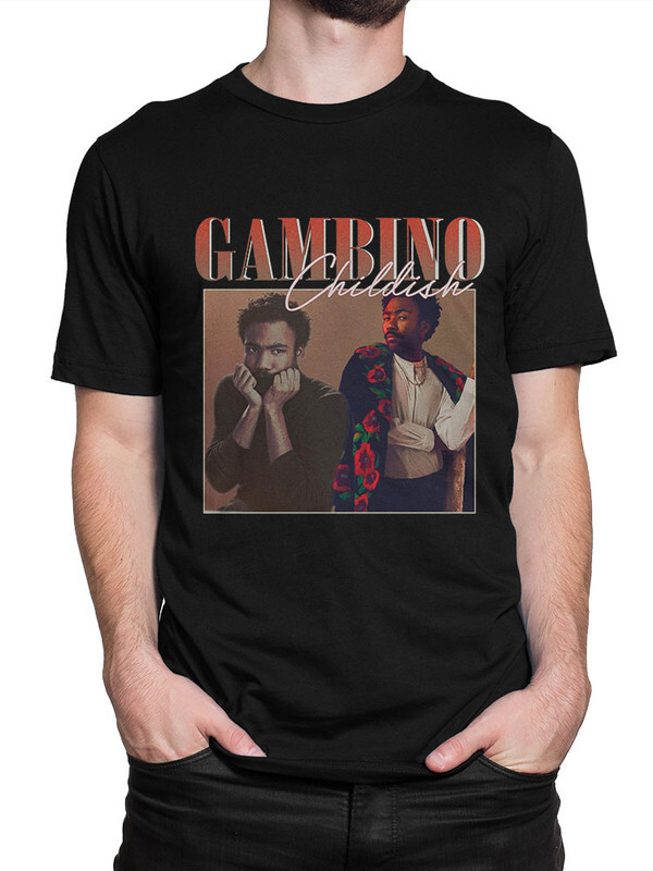 фото Футболка мужская design heroes childish gambino черная 2xl