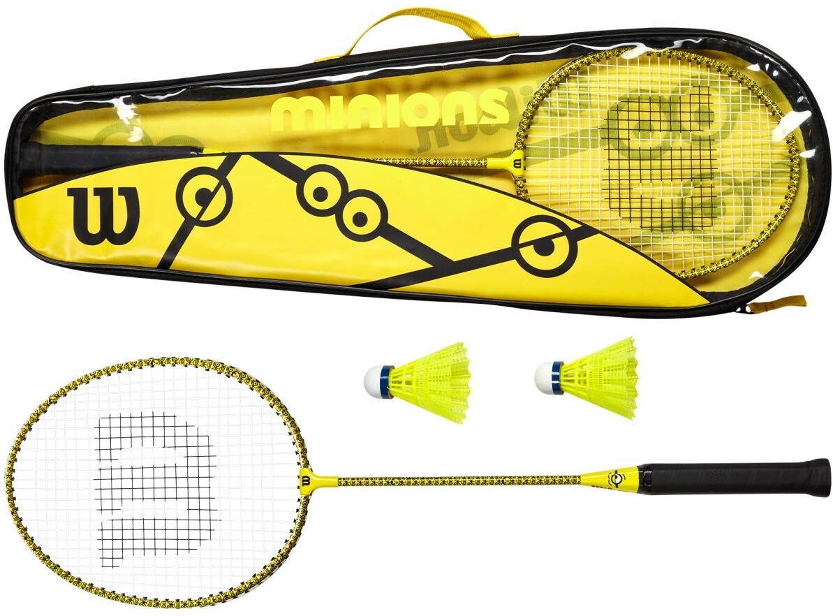 фото Набор для бадминтона wilson minions badminton set wr065310f