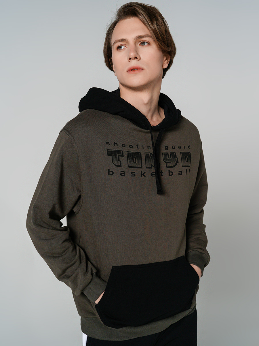 

Толстовка мужская ТВОЕ 75014 хаки XL, 75014