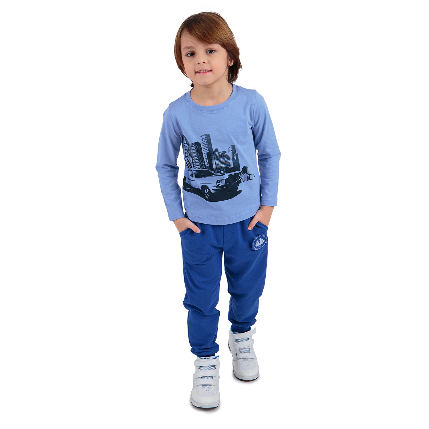 

Лонгслив детский Me&We KB120-J101-409 р.110, KB120-J101-409