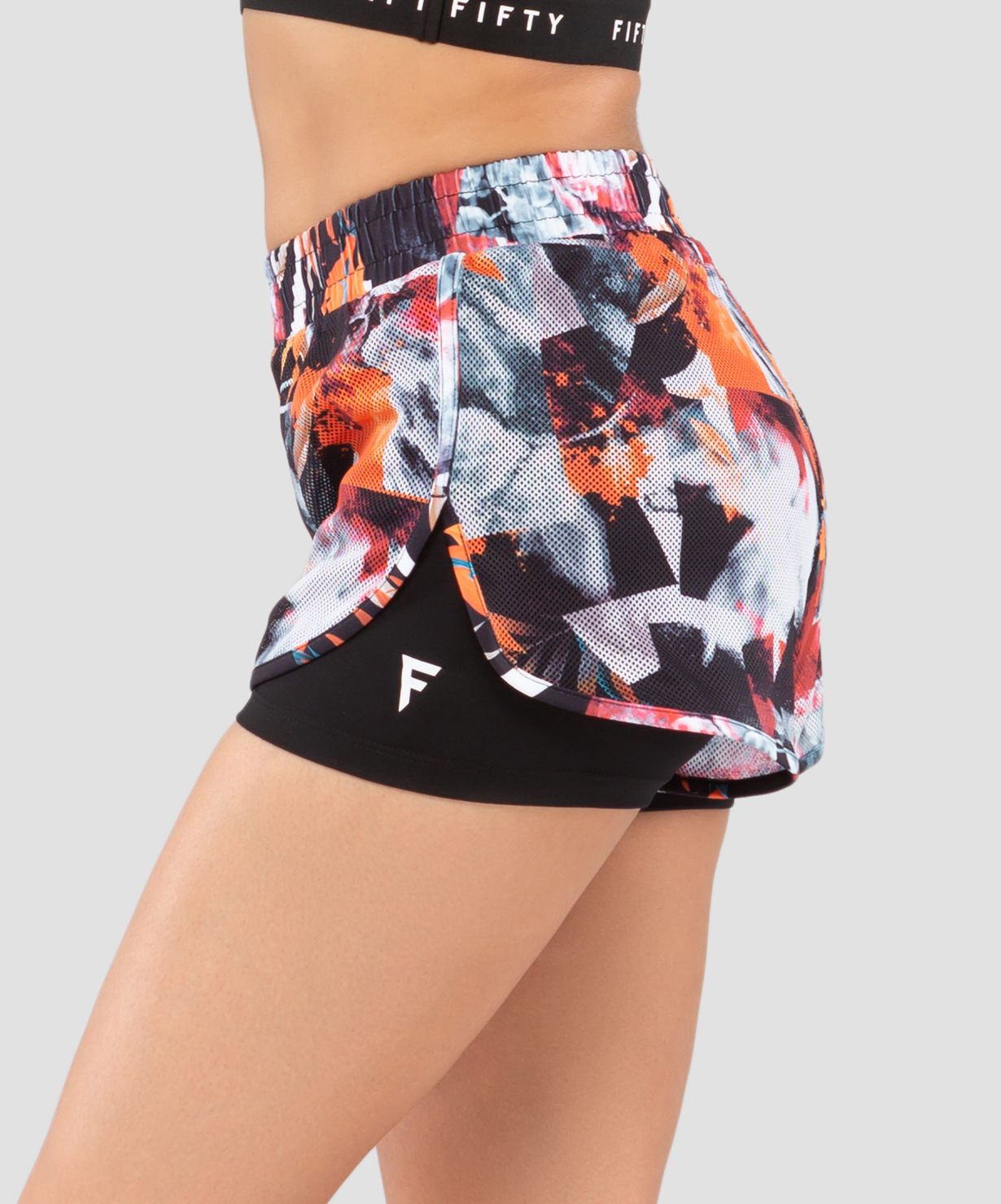 

Спортивные шорты женские Fifty Aflame разноцветные L, Aflame