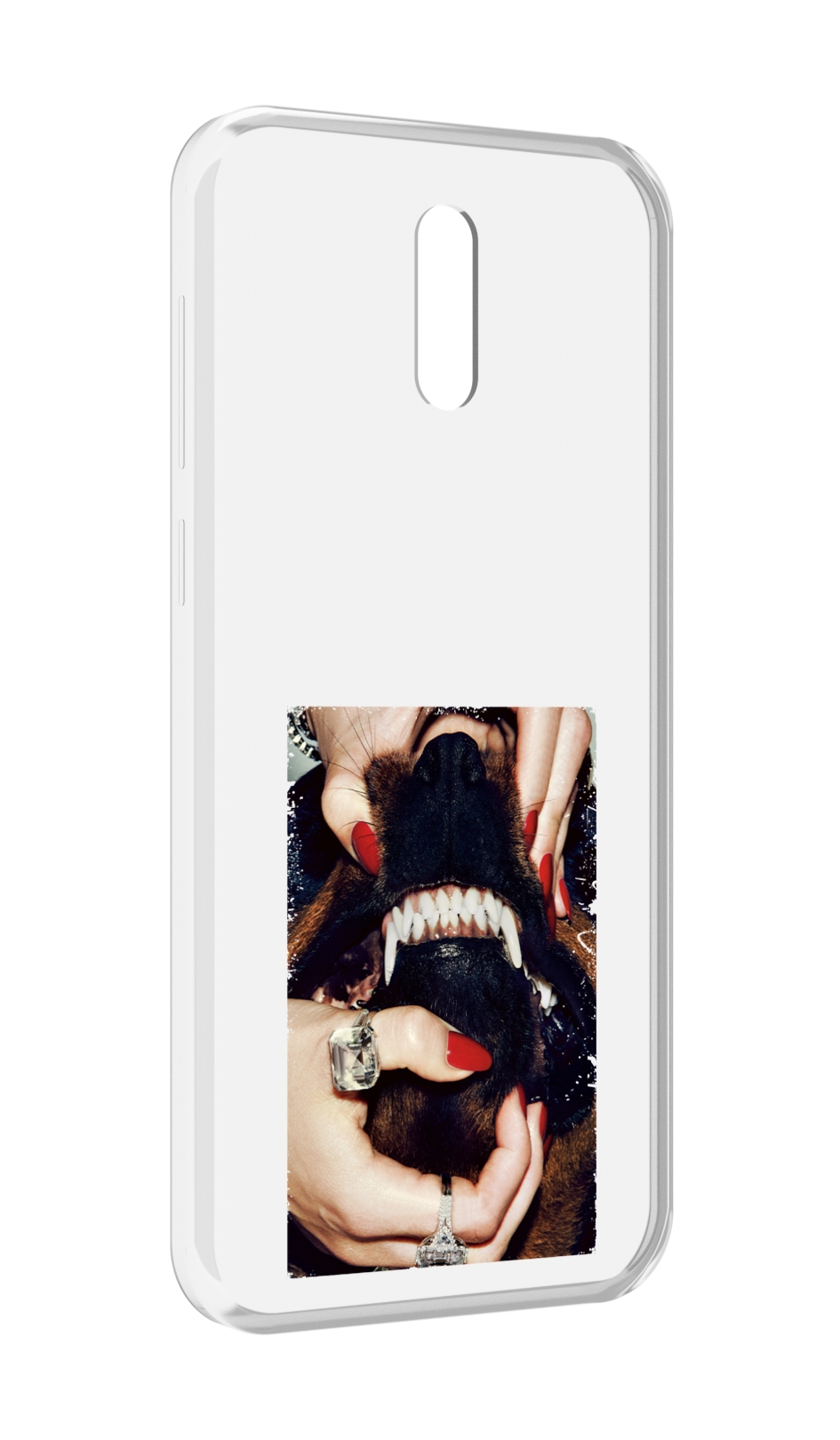 

Чехол MyPads маникюр для Alcatel 3L (2019), Прозрачный, Tocco