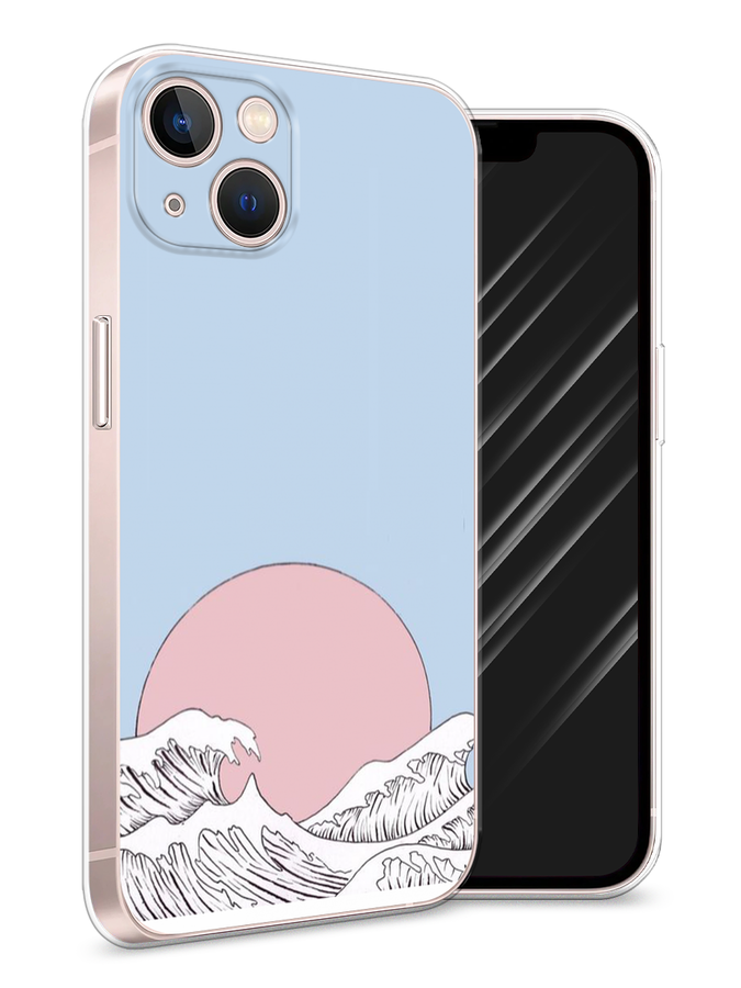 

Чехол Awog на Apple iPhone 13 / Айфон 13 "Японское солнце", 14250-10