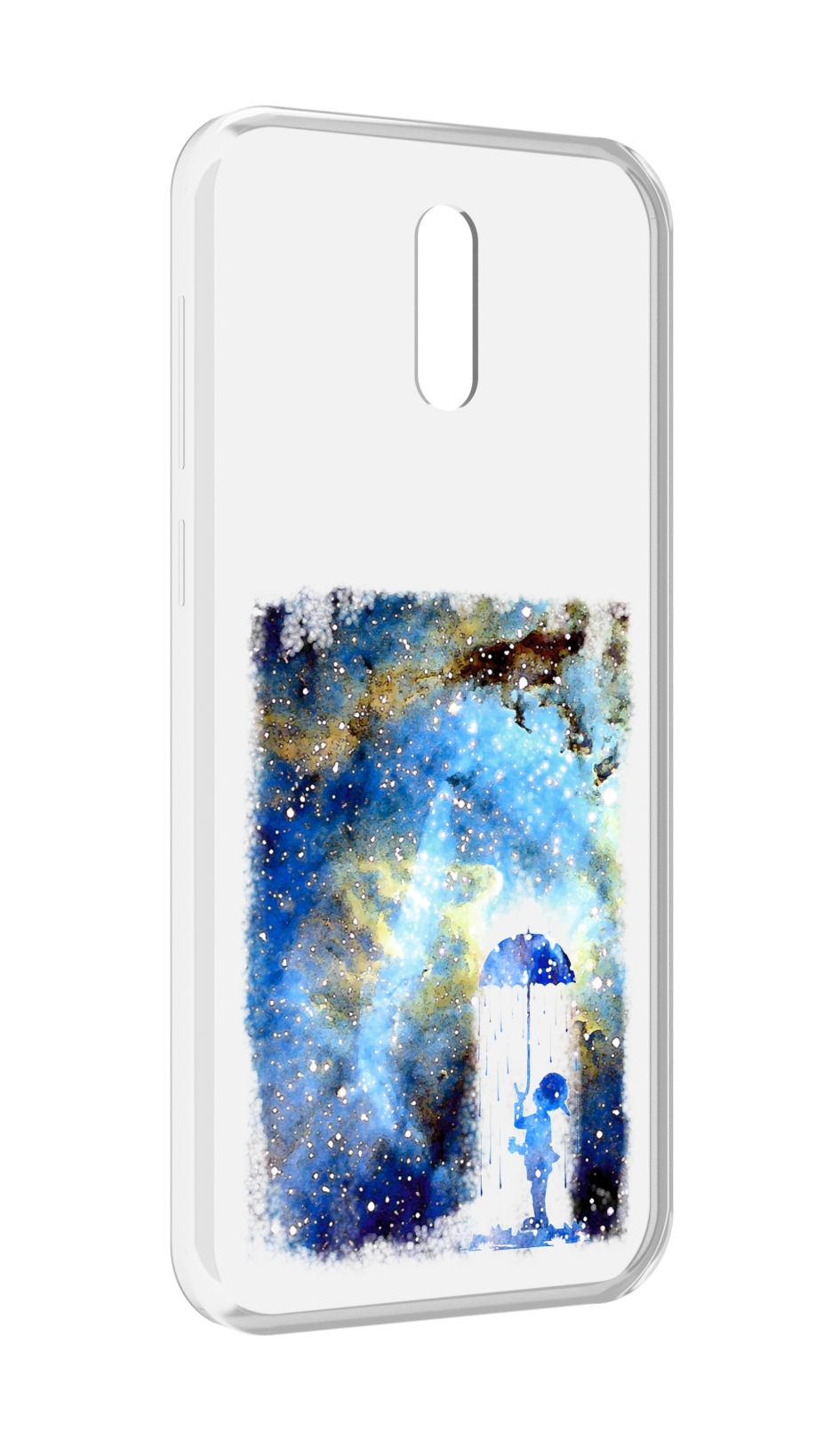 

Чехол MyPads мальчик в небе для Alcatel 3L (2019), Прозрачный, Tocco