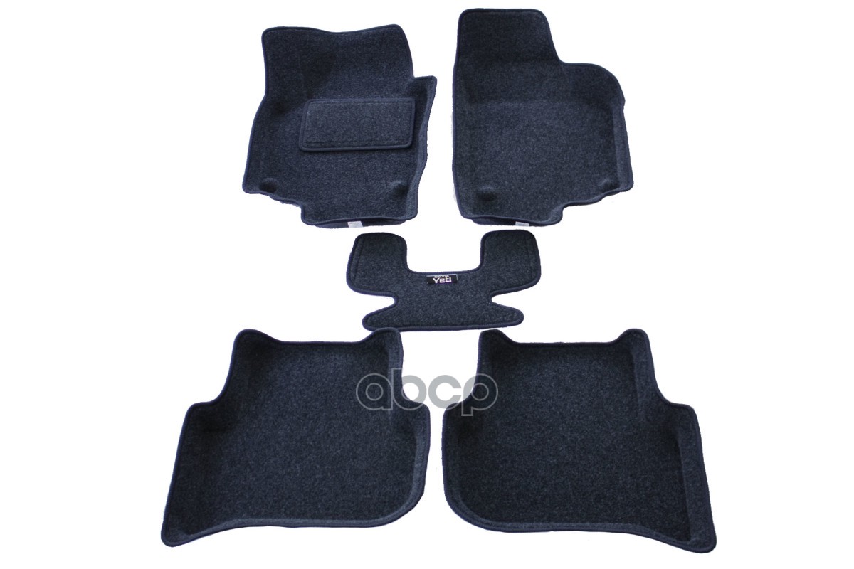 

Коврики В Салон 3d Ворс Renault Fluence Skoda Yeti 2009-2017 / Флюенс /Шкода Йети Серый BO