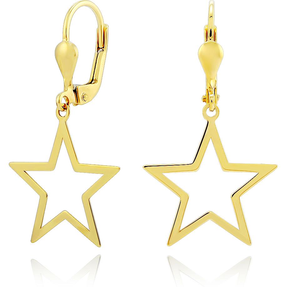 

Серьги женские из золота MOSTAR JEWELLERY P37E0016, без вставки, P37E0016