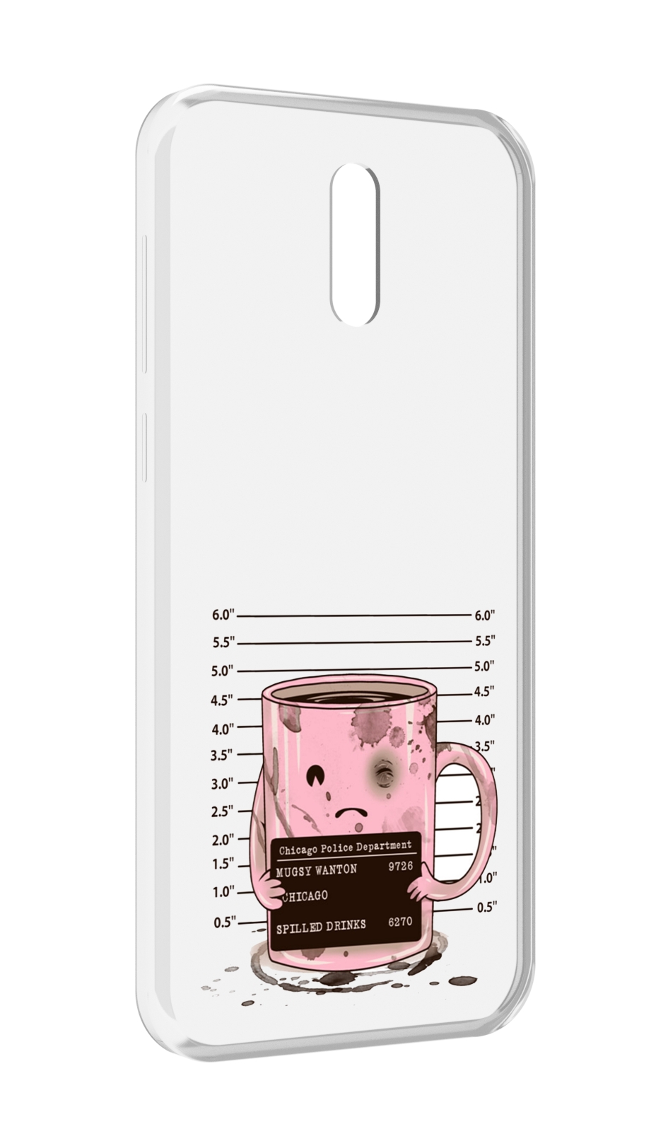 

Чехол MyPads кружка для Alcatel 3L (2019), Прозрачный, Tocco