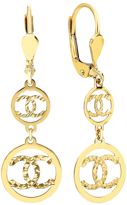 

Серьги женские из золота MOSTAR JEWELLERY P37E0020, без вставки