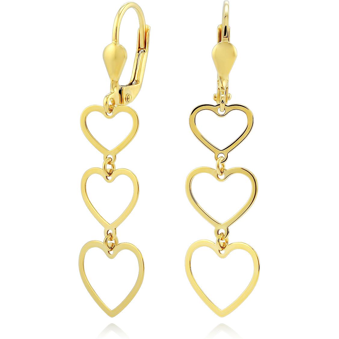 

Серьги женские из золота MOSTAR JEWELLERY P37E0012, без вставки, P37E0012
