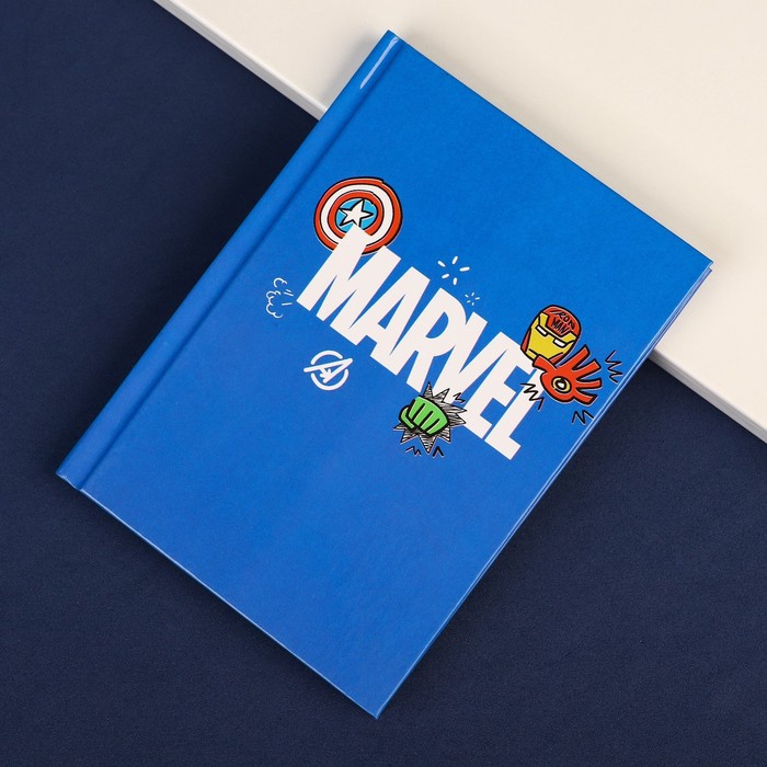 

Блокнот А6, 40 листов в твёрдой обложке, MARVEL, Мстители