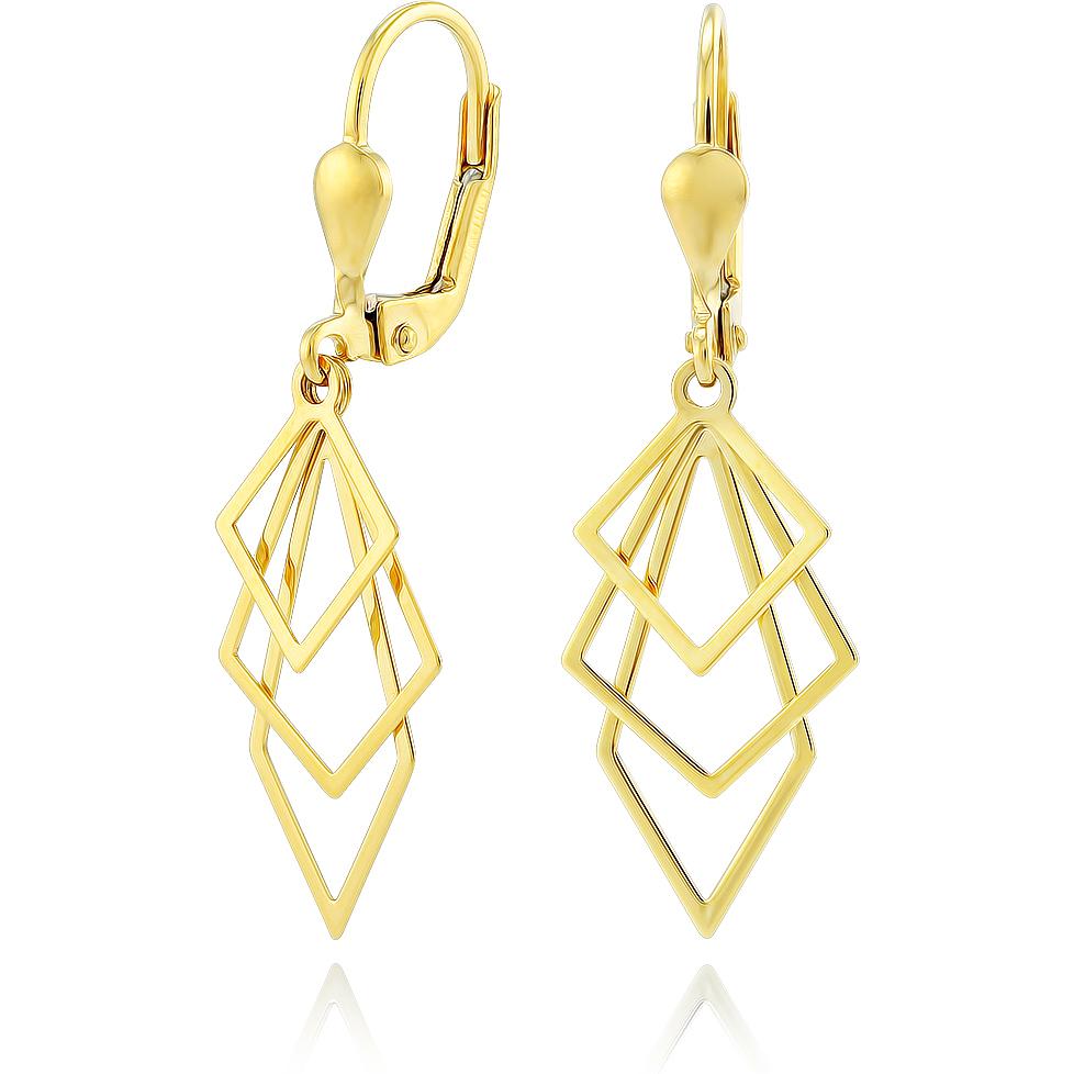 

Серьги женские из золота MOSTAR JEWELLERY P37E0011, без вставки, P37E0011