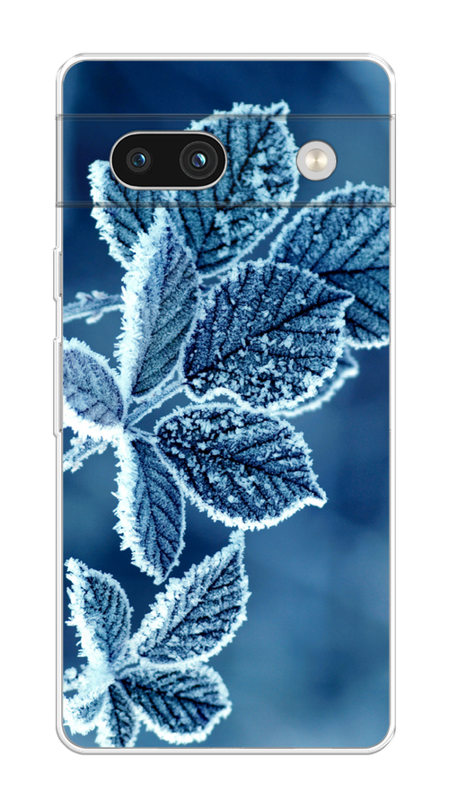 

Чехол на Google Pixel 7A "Зима 6", Бирюзовый;белый, 271450-2