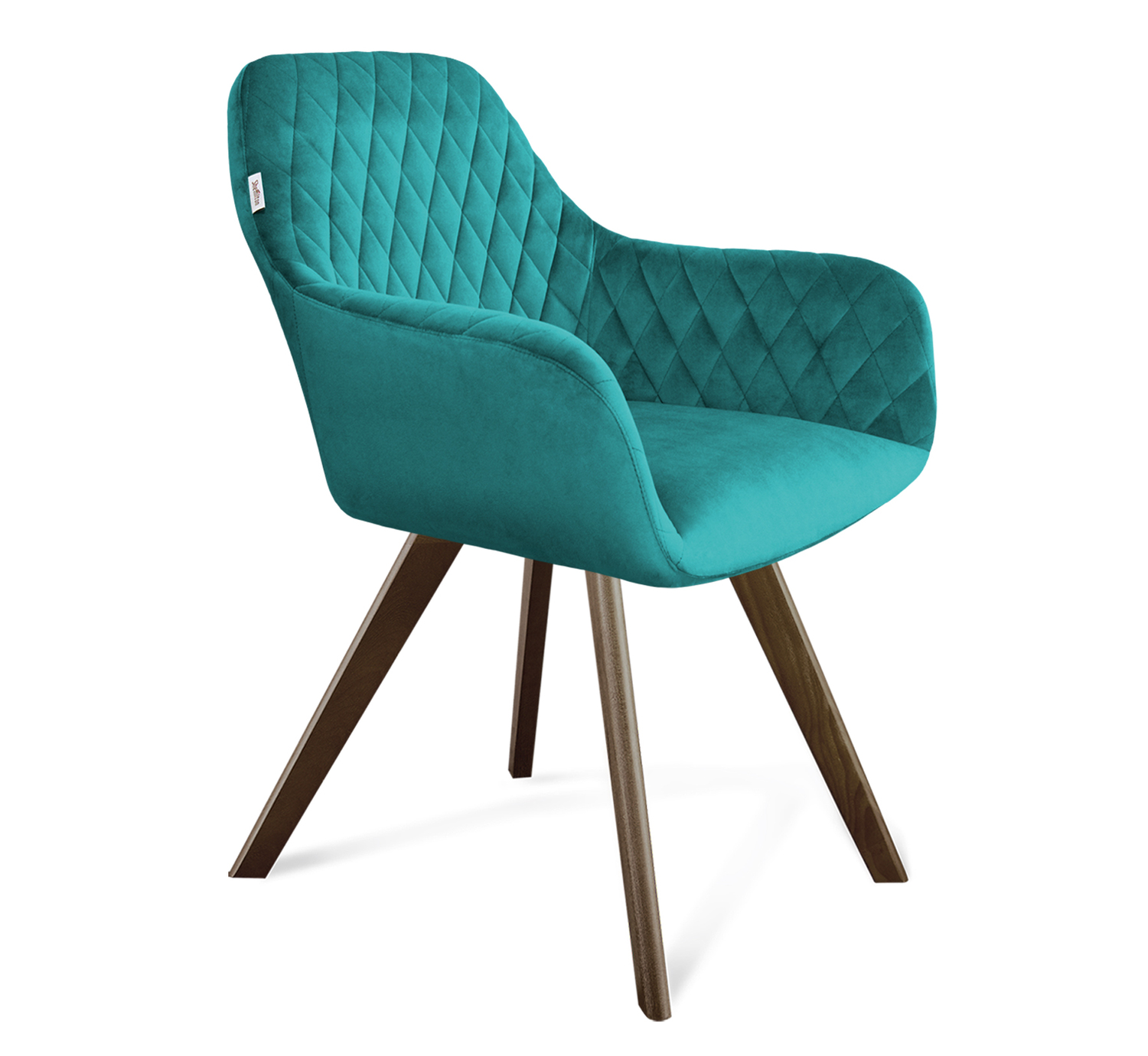 

Стул Sheffilton SHT-ST38/S39, альпийский бирюзовый/темный орех, SHT-ST38/S39