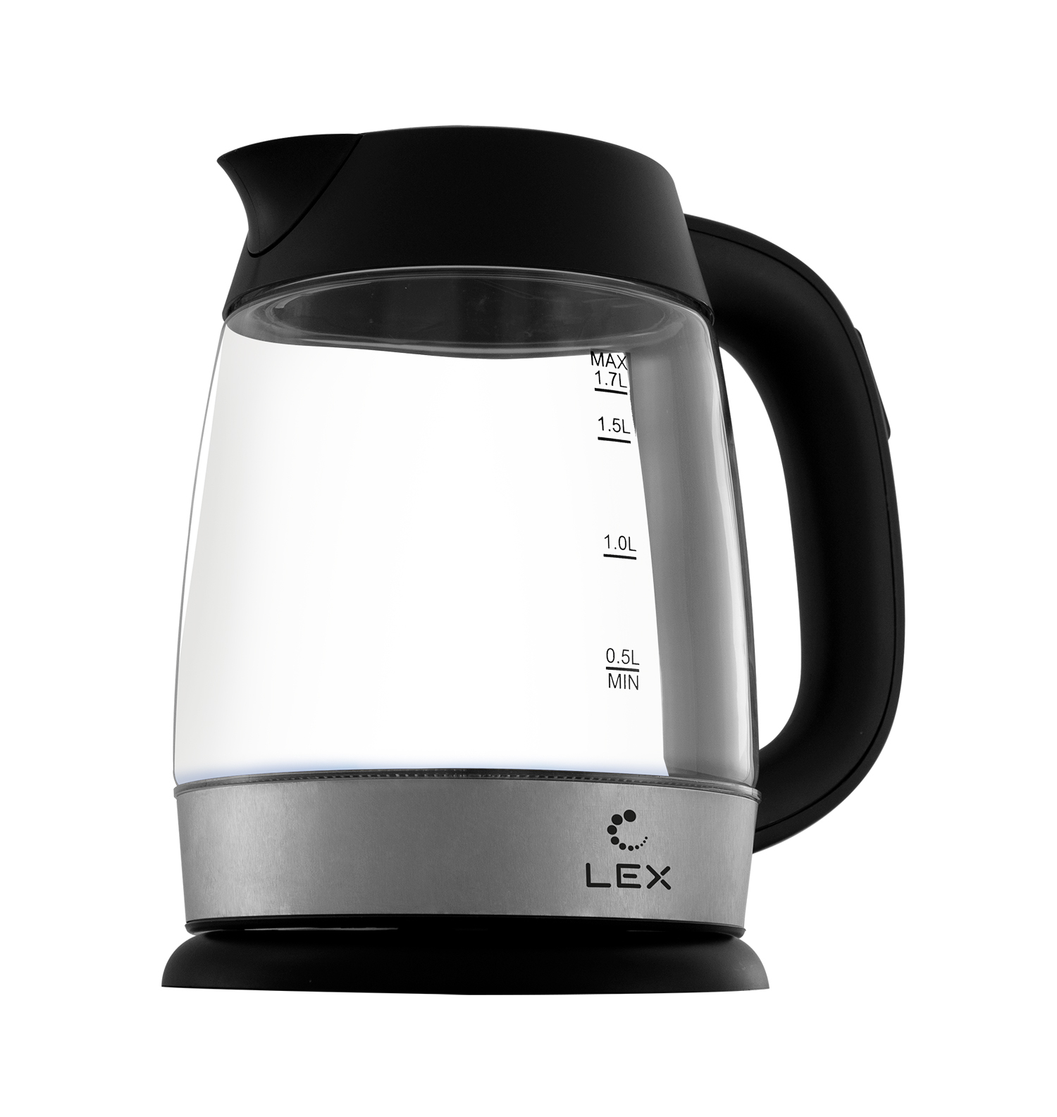 фото Чайник электрический lex lx 30011-1 1.7 л black